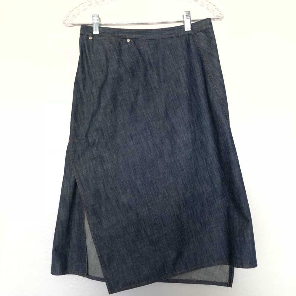 Armani Exchange Asymmetrical Denim Skirt, Size 2
